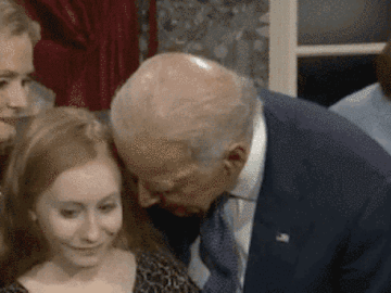 WOW – Biden Says He Is Quitting Race to Spend More Time Sniffing Family