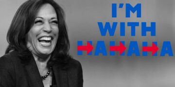 Kamala Harris Introduces New Campaign Slogan: ‘I’m With HAHAHA’