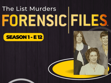 Forensic Files S1 E12: The List Murders