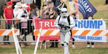 Imperial Stormtrooper Spotted Fleeing Scene of Trump Shooting