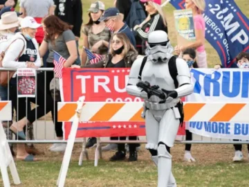 Imperial Stormtrooper Spotted Fleeing Scene of Trump Shooting