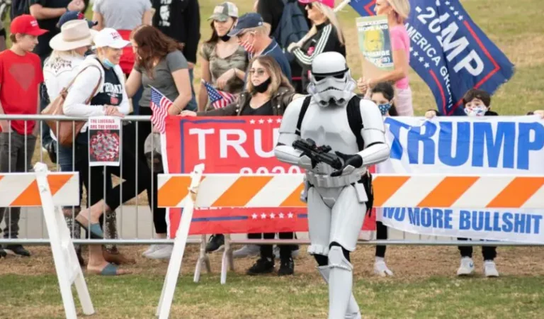 Imperial Stormtrooper Spotted Fleeing Scene of Trump Shooting