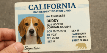 California Is the First State to Require ID Cards For Dogs and Cats