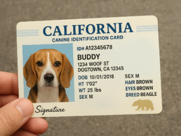 California Is the First State to Require ID Cards For Dogs and Cats