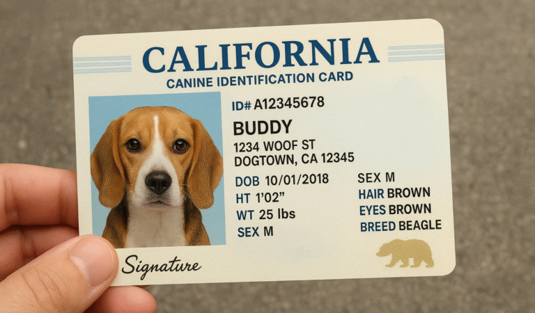 California Is the First State to Require ID Cards For Dogs and Cats