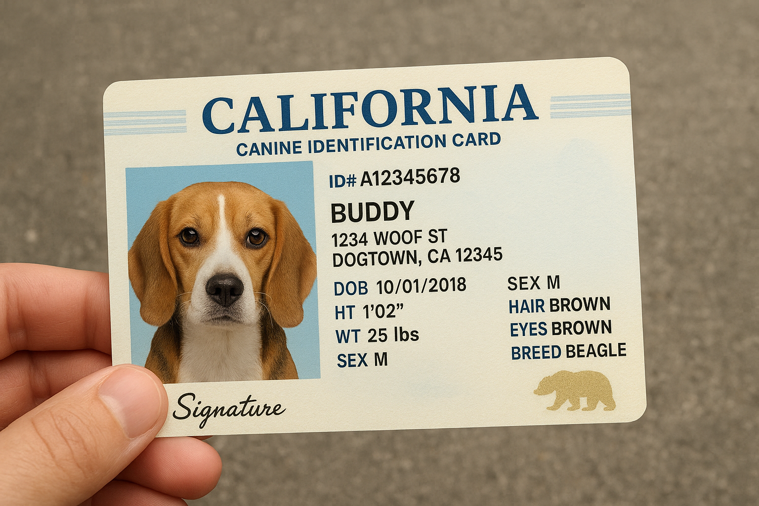 California Is the First State to Require ID Cards For Dogs and Cats